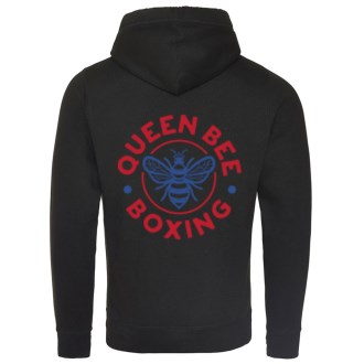 Queen Bee Cross Neck Hoodie