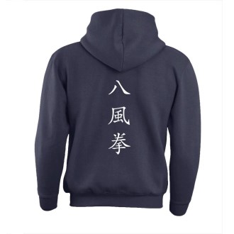 BFQEWKF Kids Zip Hoodie - White Logo