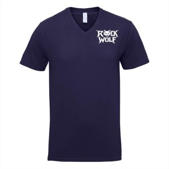 Rock Wolf V-Neck T-Shirt