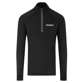 PA Flex Half Zip Top White Logo