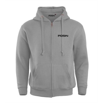 PA Zip Hoodie Black Logo