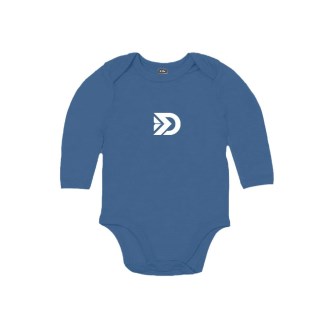 DDL Sleeved Baby Grow White Logo