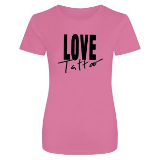 LT Womens T-Shirt Black Logo