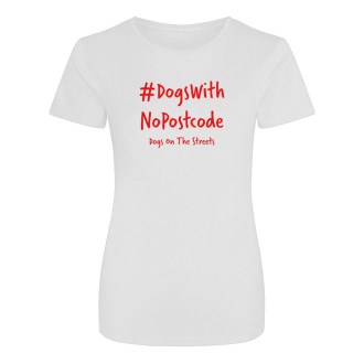 DWNP Ladies T-Shirt Red Logo