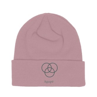 Agape Grey Logo Beanie