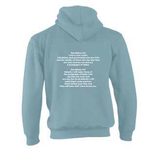 Be Not Deceived Hoodie - White Text