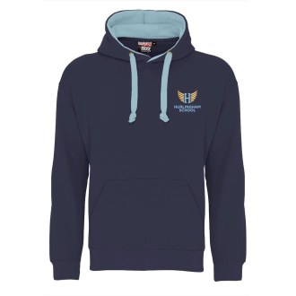 Hurlingham 26 Adults Navy Hoodie