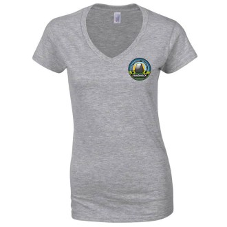 SJHS Ladies V Neck T-Shirt