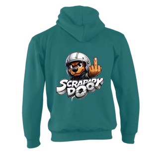 SM Hoodie White Large Logo