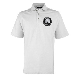 GCC Polo Shirt Black and White Logo