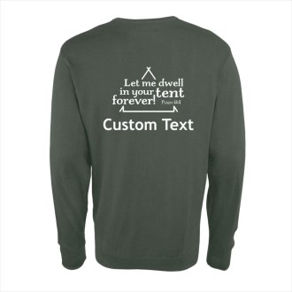 SC Adult Sweatshirt White Print