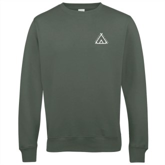 SC Adult Sweatshirt White Print