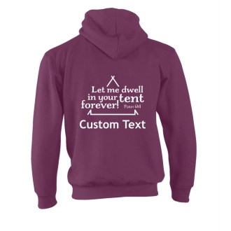 SC Adult Hoodie White Print