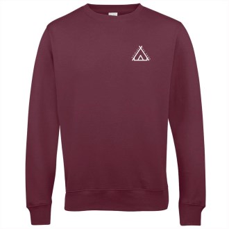 SC Adult Psalm Sweatshirt White Print