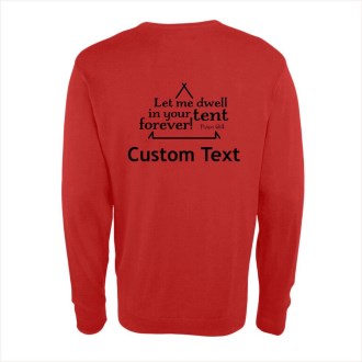SC Adult Sweatshirt Black Print