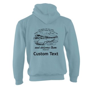 SC Kids Psalm Hoodie Black Print