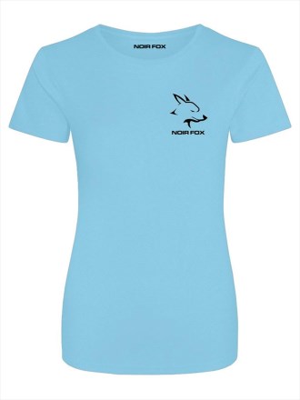 Ladies Sports T-shirt Black Logo