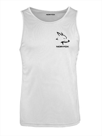 Mens velocity training vest Black Logo