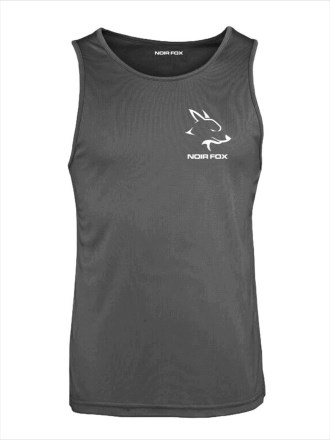 Mens velocity training vest White Logo