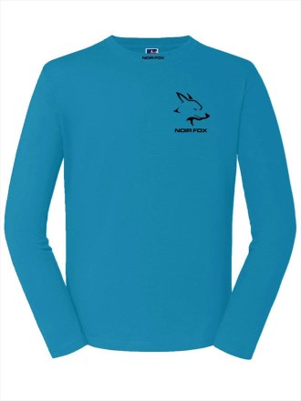 Ladies Long Sleeve Training T Black Logo