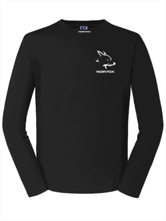 Ladies Long Sleeve Training T White Logo