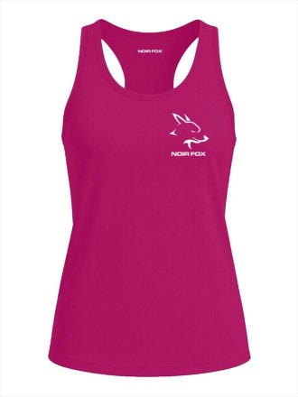 Ladies Training Vest White Logo
