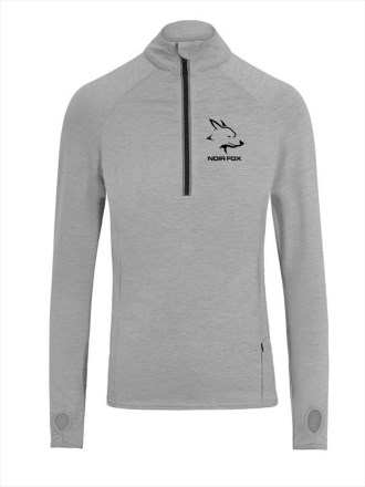 Mens Alpha Zip Training Top Black Logo