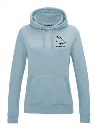Ladies Training Hoodie Top Black Logo