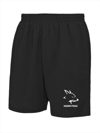 Mens Training Shorts White Logo