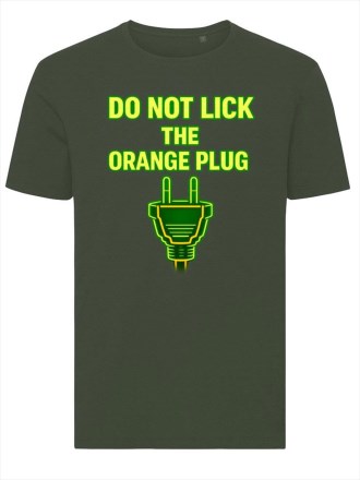 Orange Plug T-Shirt 2