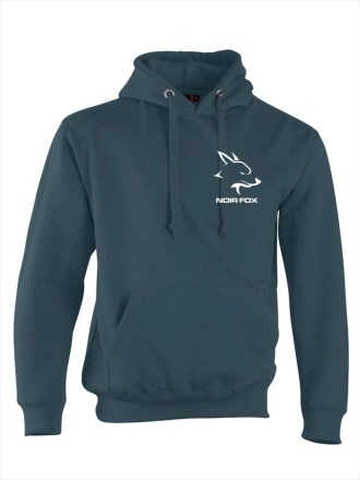 Mens Hoodie Top White Logo