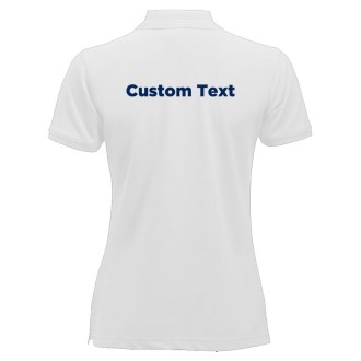 WLYC Ladies Polo Shirt White