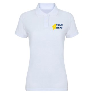 WLYC Ladies Polo Shirt White