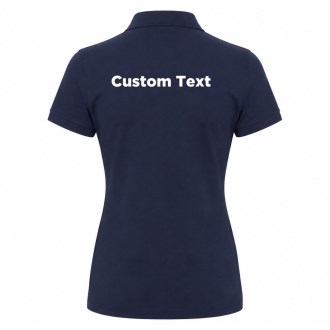 WLYC Ladies Polo Shirt Navy