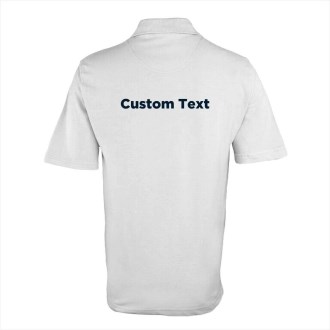 WLYC Childrens Polo Shirt White