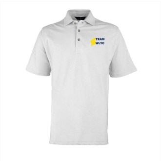 WLYC Childrens Polo Shirt White