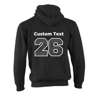 CF Adult Hoodie Border Design