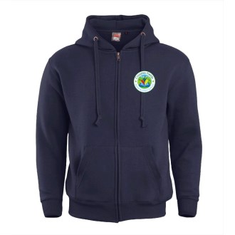 CF Adult Zip Hoodie Block Design