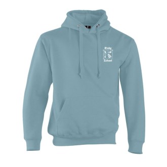 Risby Leavers 27 White Print Kids Hoodie