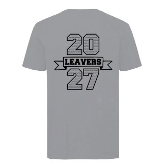 Risby Leavers 27 Black Print Kids T