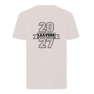 Risby Leavers 27 Black Print Adults T
