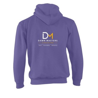 DMC Hoodie White Logo