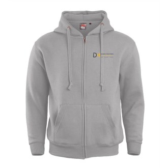 DMC Zip Hoodie Black Logo