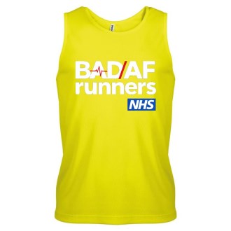 Mens Sports Vest Front Print Only