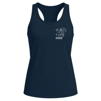 P4P Womens Vest White Logo