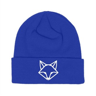 Foxes Den Beanie White Logo