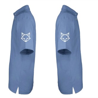 Foxes Dean Polo Shirt White Logos