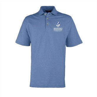 Foxes Dean Polo Shirt White Logos