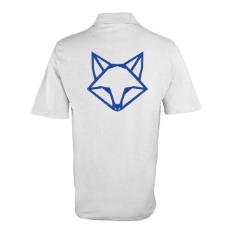 Foxes Den Polo Shirt Royal Logo