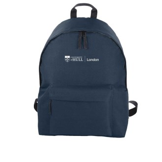 White Logo Back Pack